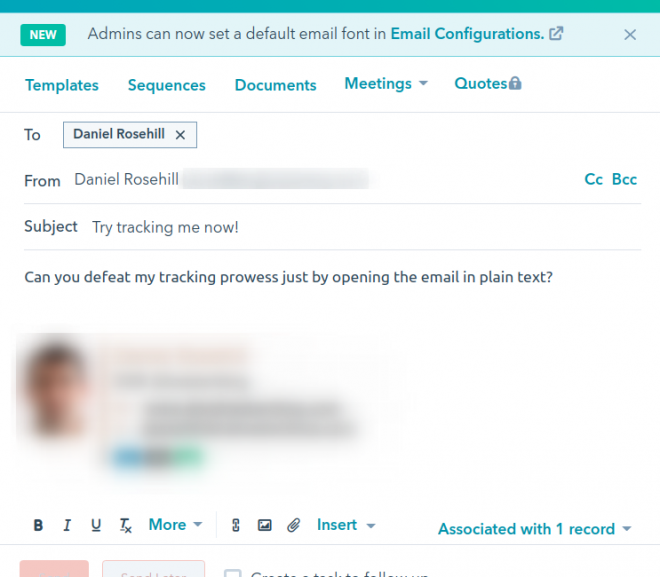 If you really want to defeat email tracking, here’s a workaround